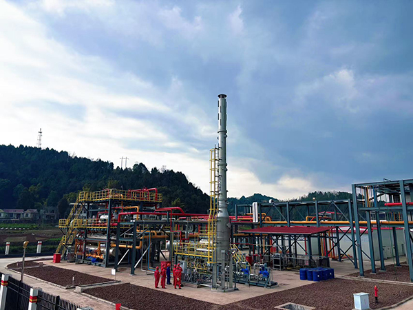 西南黃草峽1500萬方儲氣庫建設工程